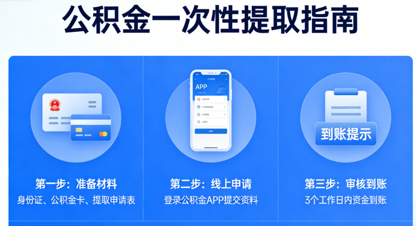 公积金提取合规问答 一次性提取与快速到账实操 公积金提取合规问答 一次性提取与快速到账实操
